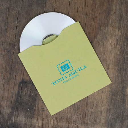25 - Artisan Avocado CD Sleeves with logo